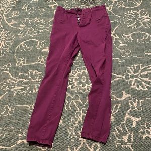 Purple Fashion Nova skinny jeans